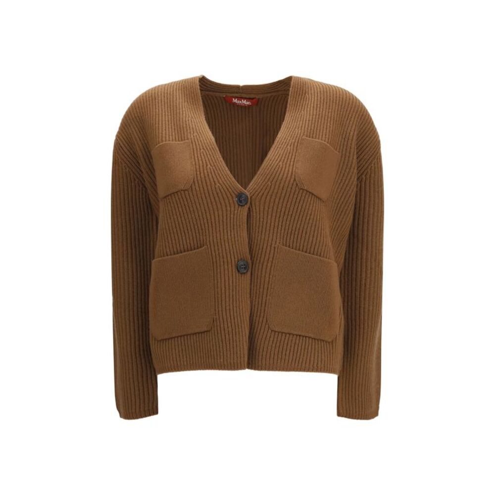 Max Mara Studio Women Filtro Wool And Cashmere Cardigan
